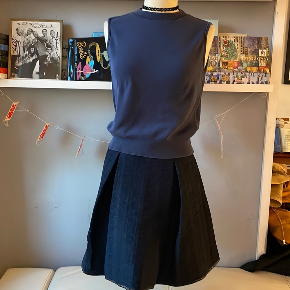 Vintage Joan Vass Henri Bendel sleeveless top